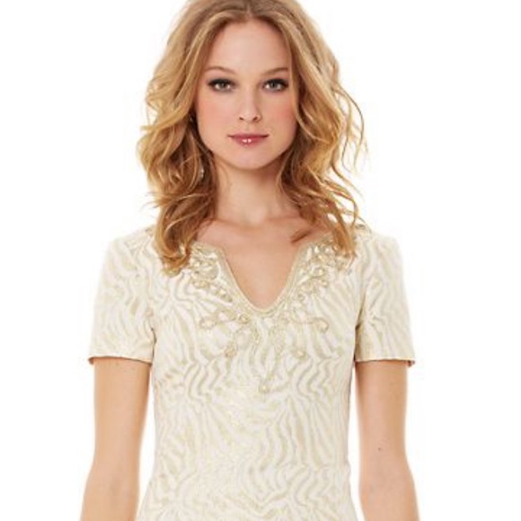 Lilly Pulitzer Milannia Short Sleeve Shift Dress! - Picture 3 of 8